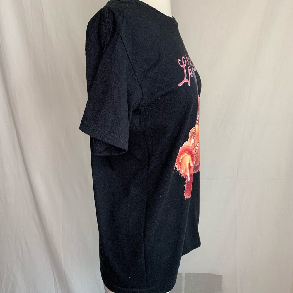 Lil Kim graphic retro T-shirt size small black - Picture 4 of 8
